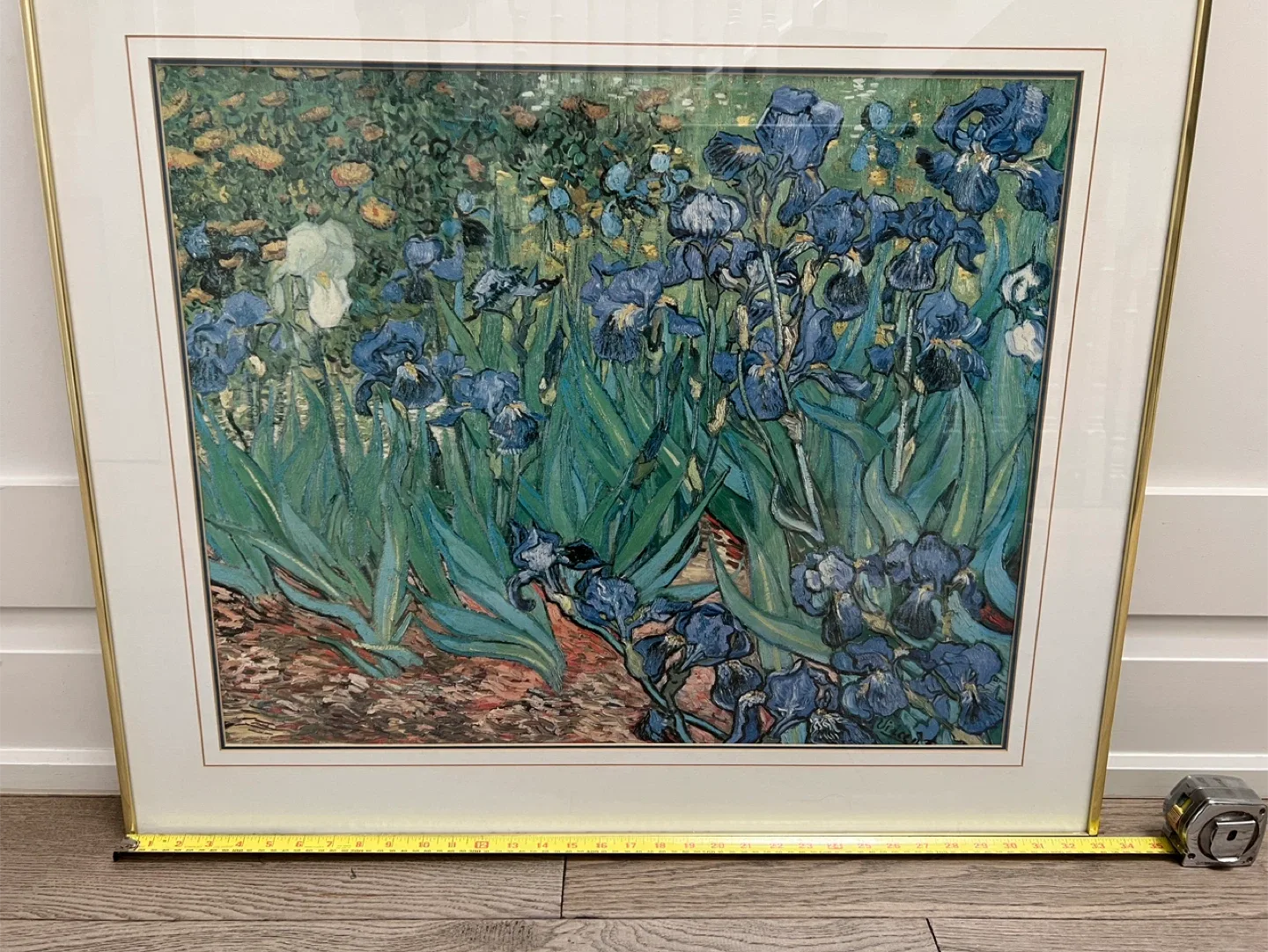 Van Gogh Irises Framed Print image indicator(3)