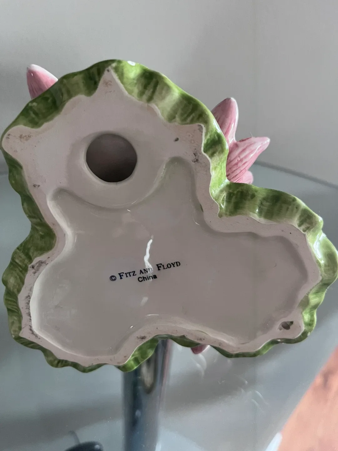 Fitz and Floyd Vase with Frog image indicator(2)