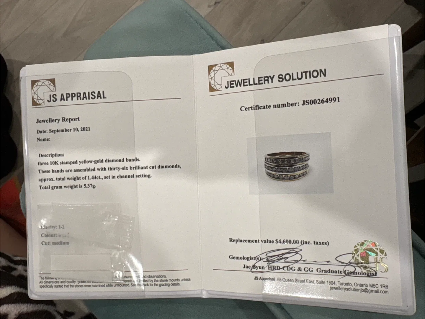 Authentic Jewellers Diamond Ring image indicator(6)