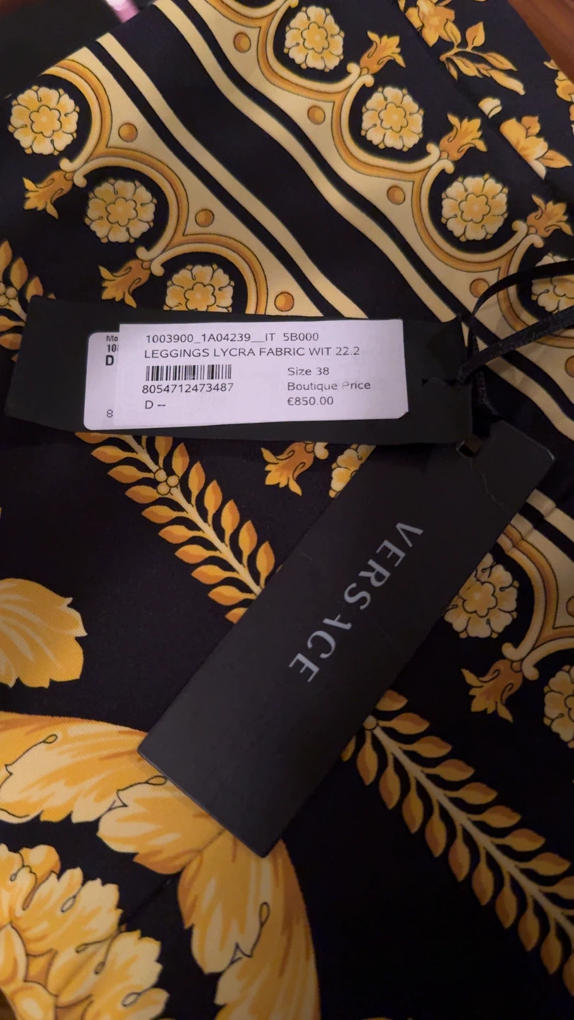 Versace Leggings Size 38