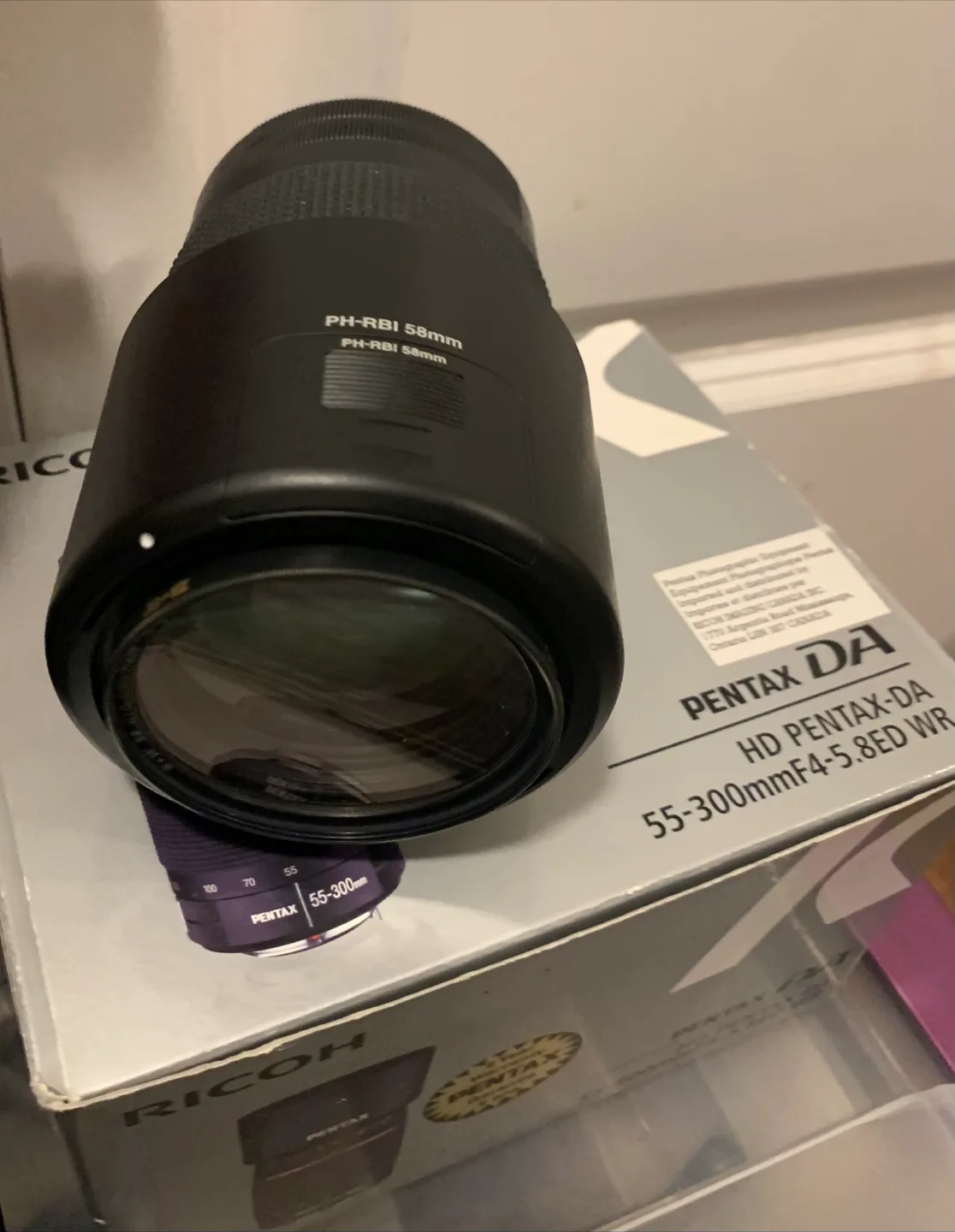 Pentax DA 55-300mm F4-5.8 ED WR Lens image indicator(8)