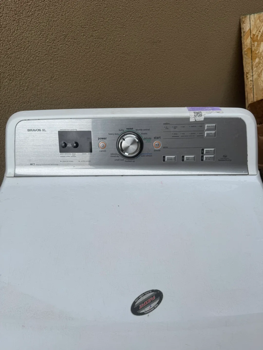 Maytag Bravos XL White Clothes Dryer image indicator(2)