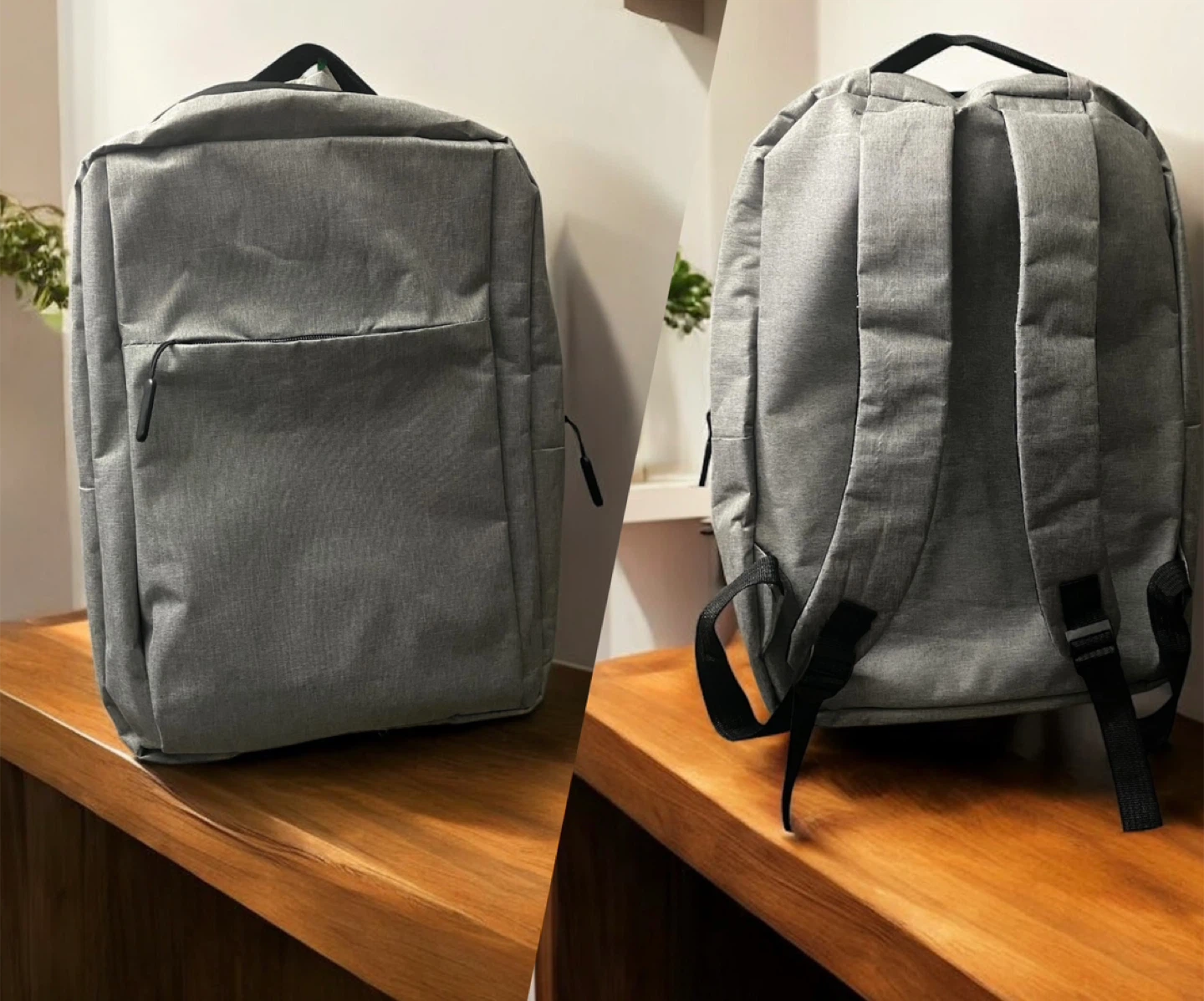 Grey Backpack
