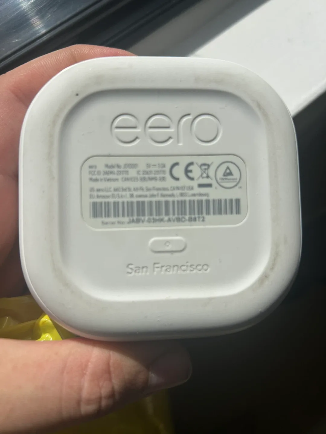 eero Mesh Wi-Fi Routers (2 Available) – $50 Each image indicator(2)