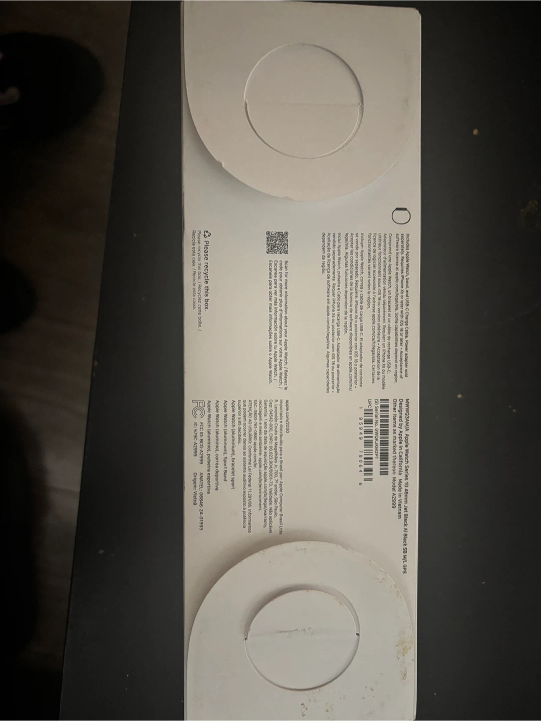 Apple Watch Series 10 45mm Jet Black - photo 5
