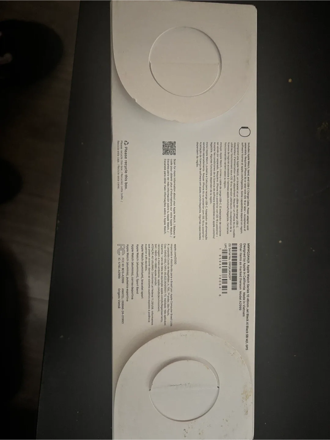 Apple Watch Series 10 45mm Jet Black image indicator(5)