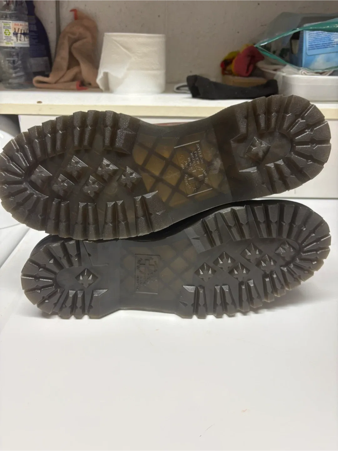 NEW 🧡Dr. Martens Anistone Lo Biker Boot - Dark Brown sz 11US Men image indicator(6)