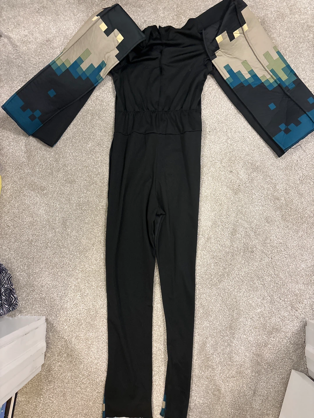 Minecraft Warden Jumpsuit Costume - photo 4