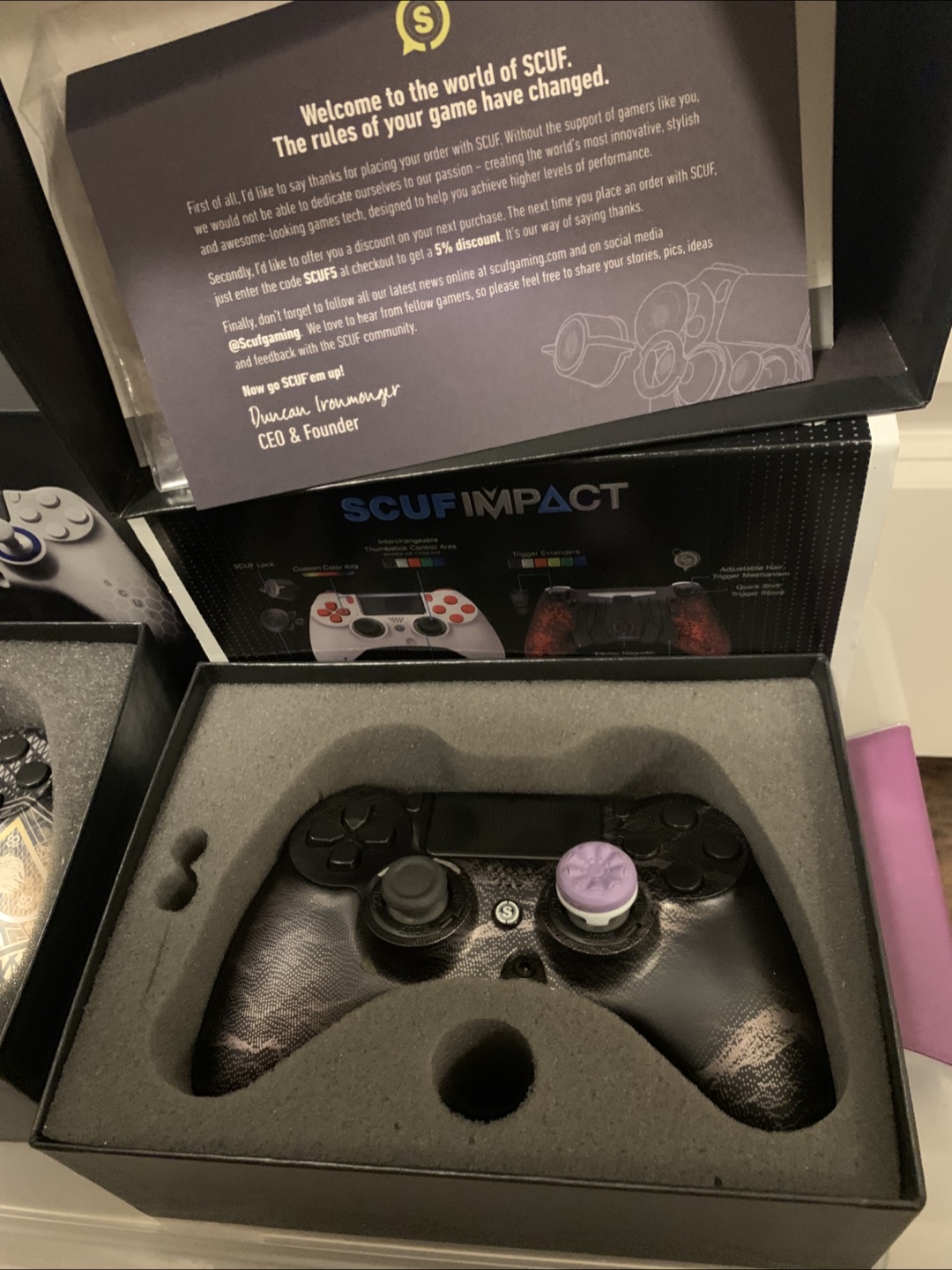Scuf Impact PS4 Controller Like New - photo 4