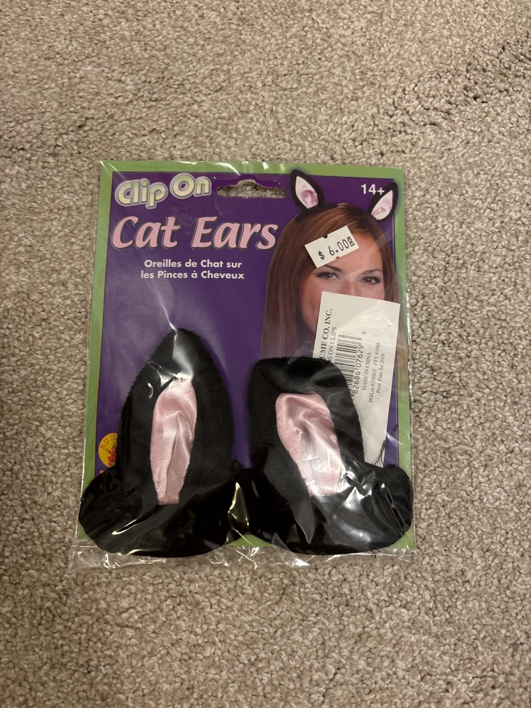 Clip On Cat Ears & Chalkboard Pumpkin Kit - photo 4