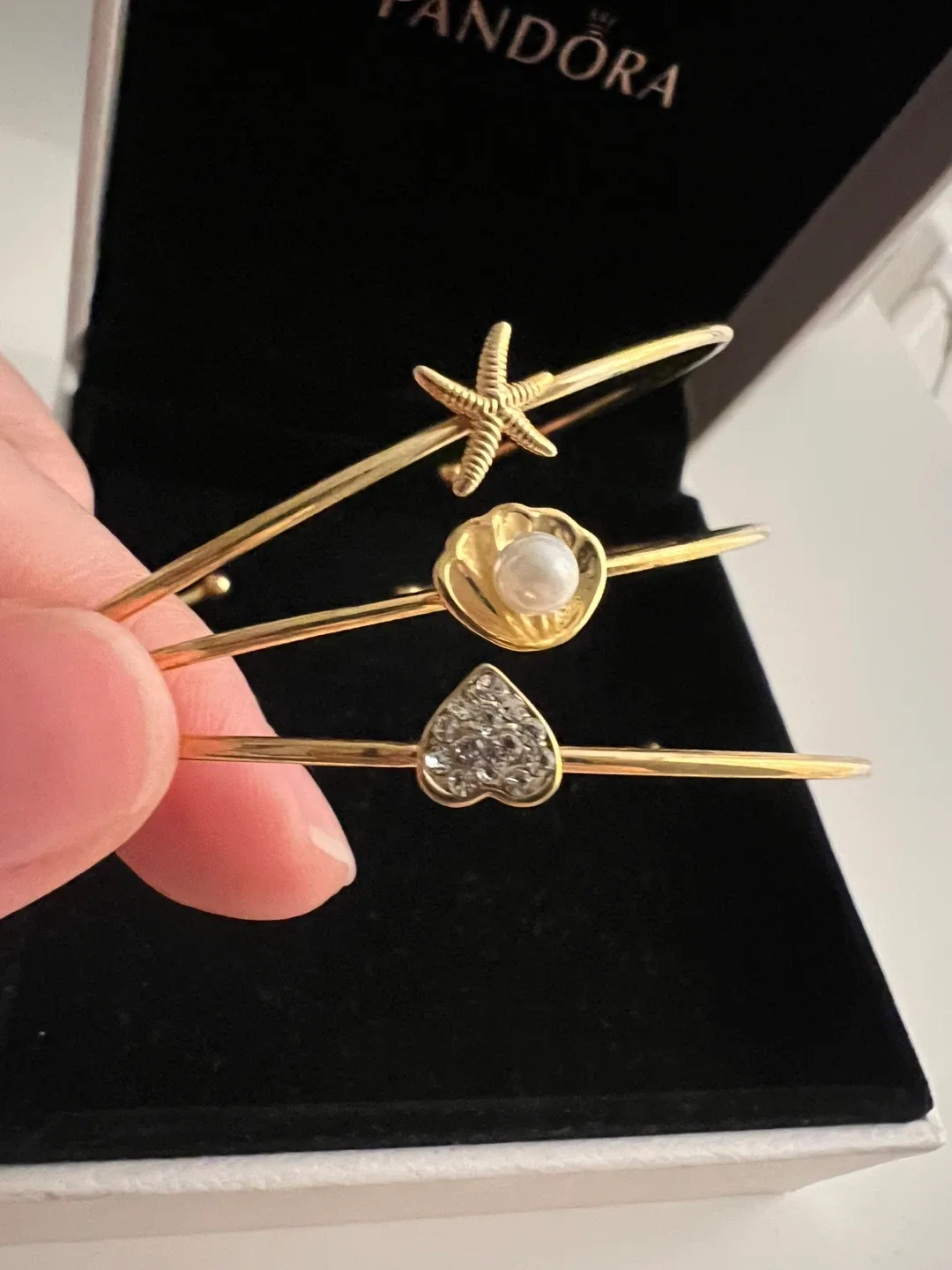 (Retail $119)Bangle Set with Charms thumbnail