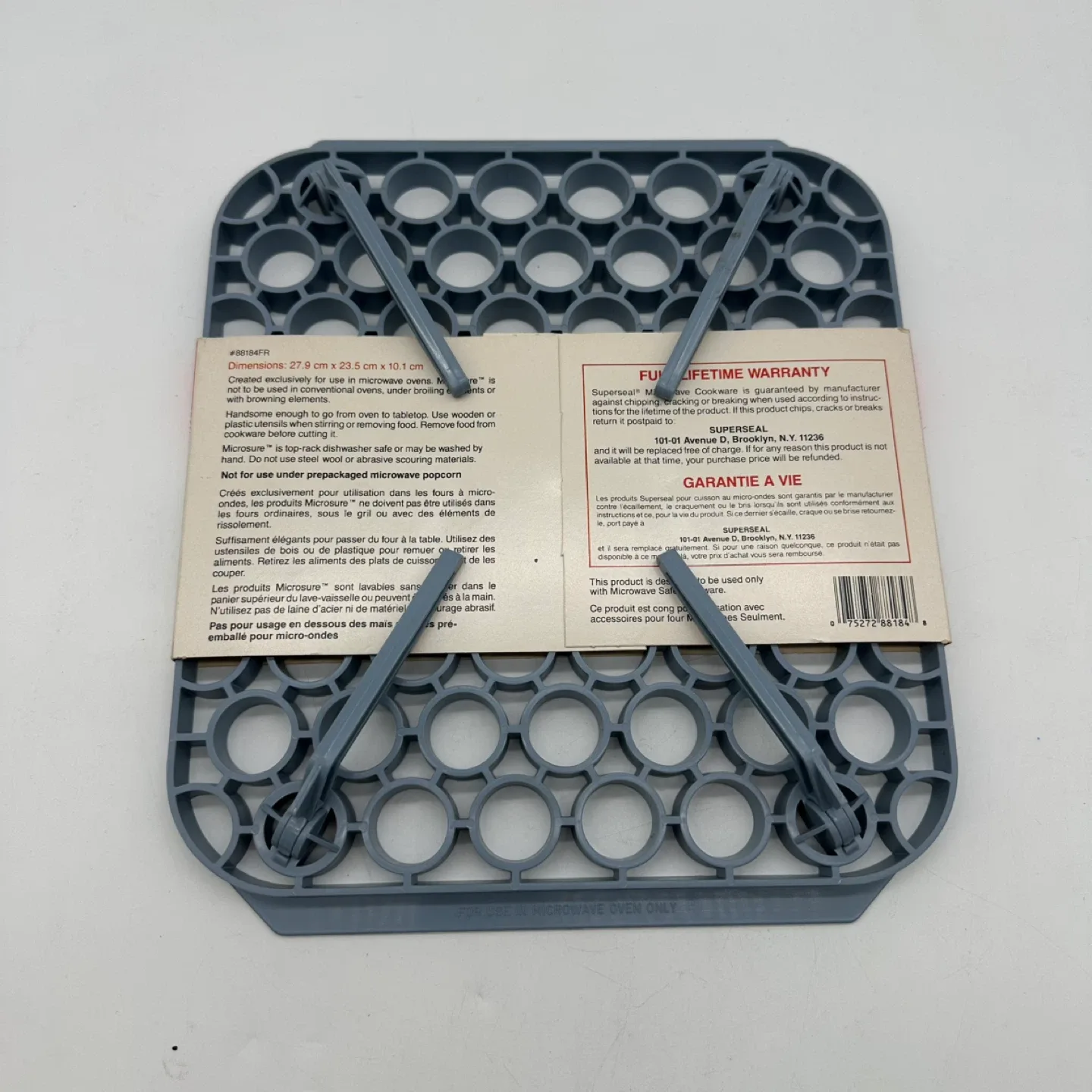 Superseal Microsure Microwave Cookware Cooking Shelf image indicator(2)