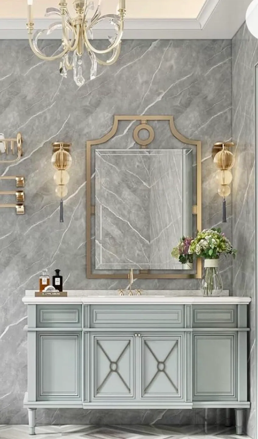 Large Marble design peel & stick rolls image indicator(6)