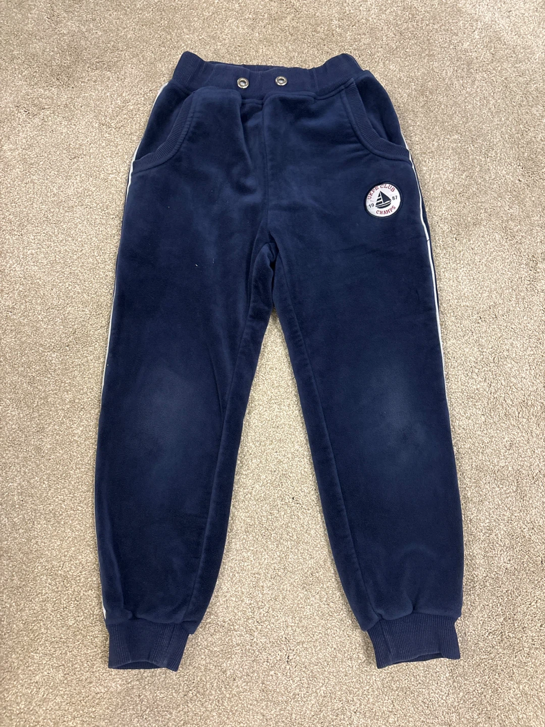Petit Bateau Velour Tracksuit - Size 6 - photo 2