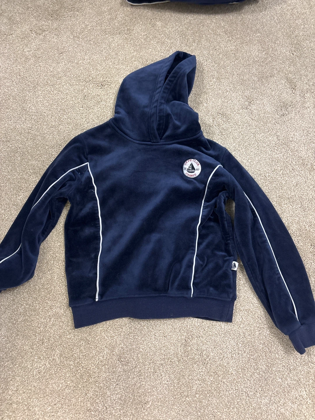 Petit Bateau Velour Tracksuit - Size 6 - photo 4