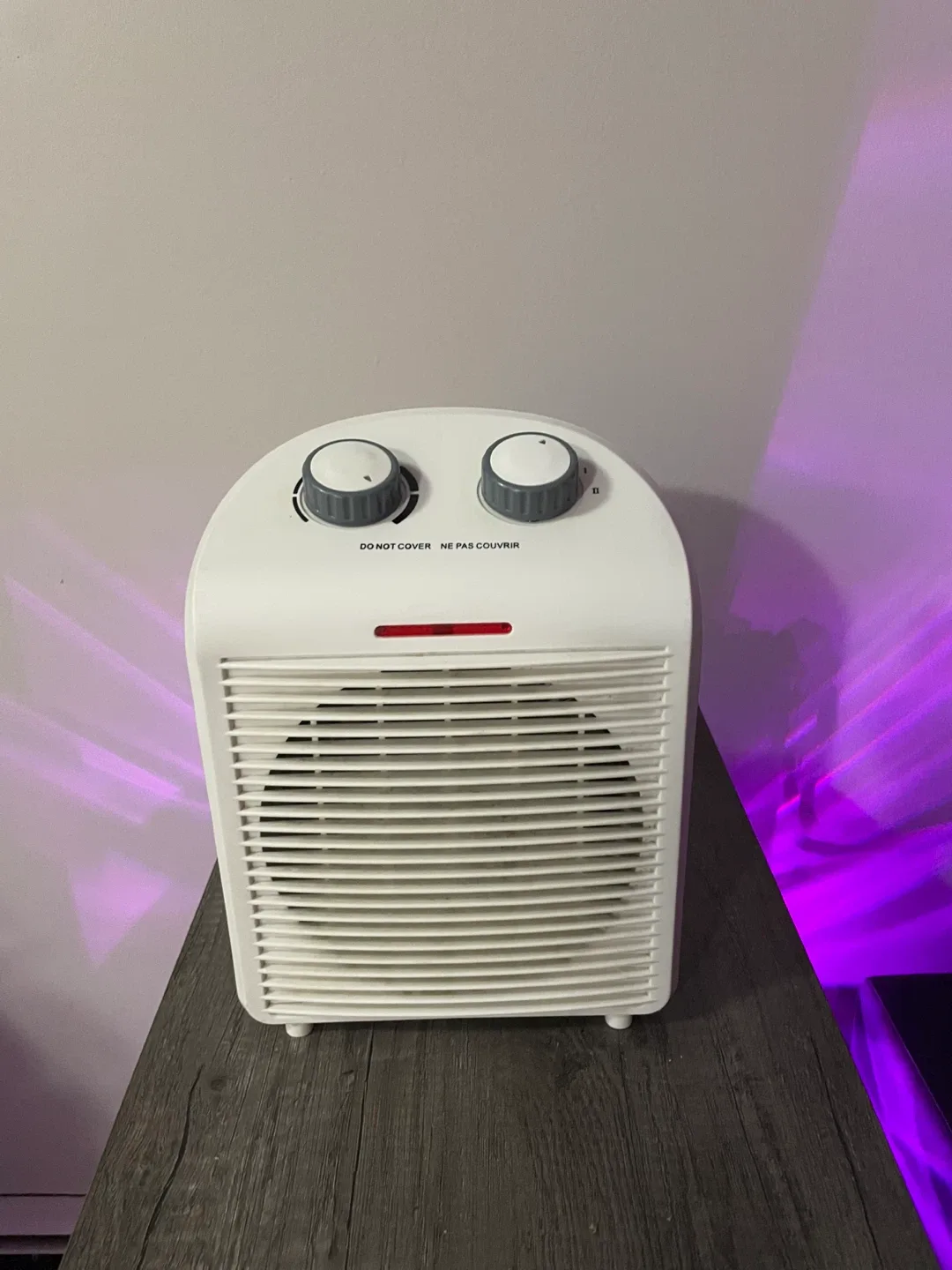 White Portable Space Heater 🧡 image indicator(3)