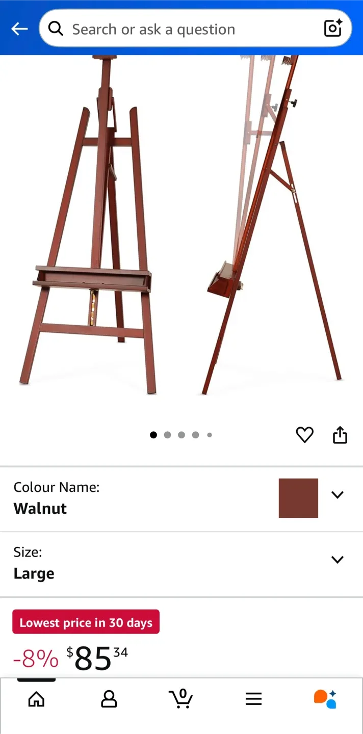 Painting/Drawing/Display Folding Stand Easel image indicator(7)