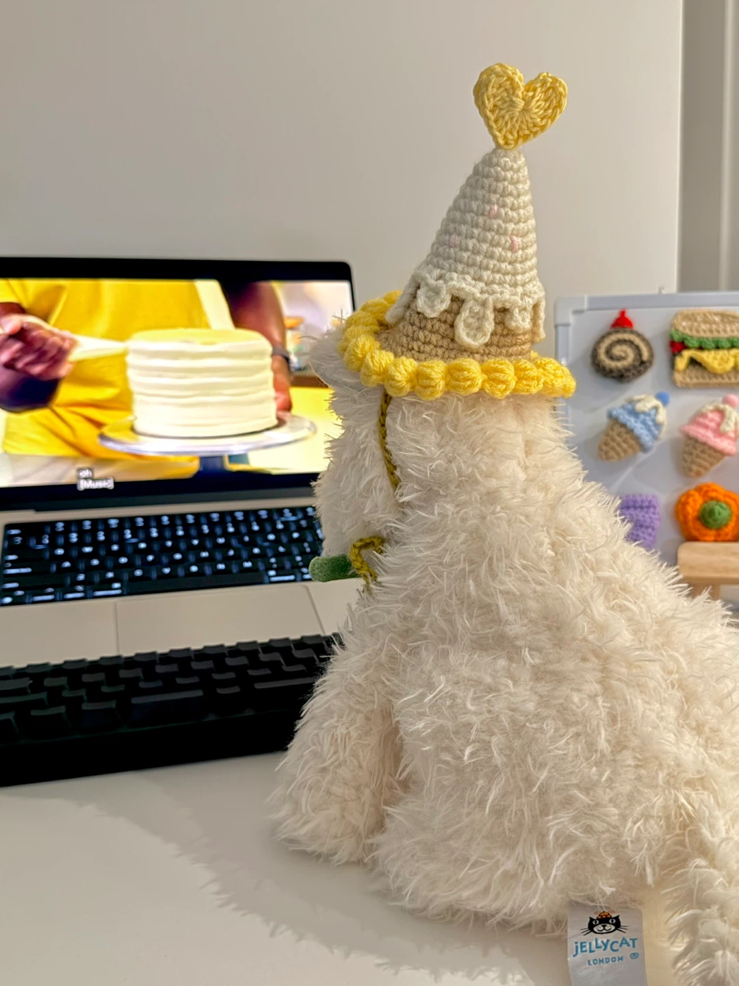Crochet party hat