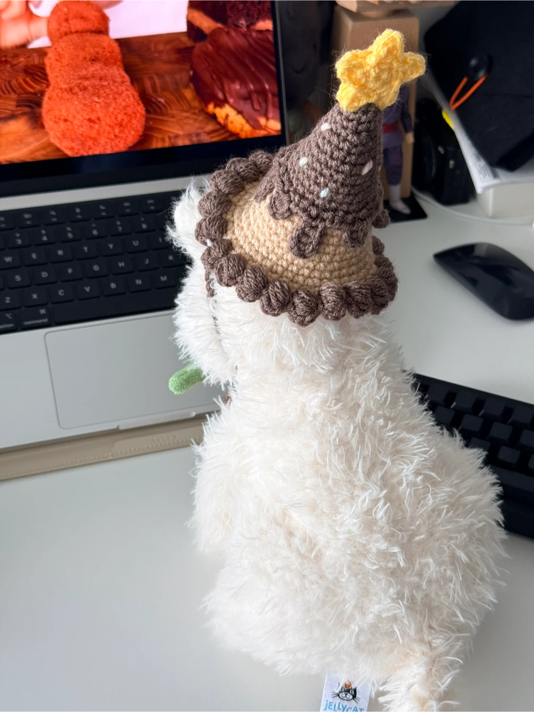 Crochet party hat