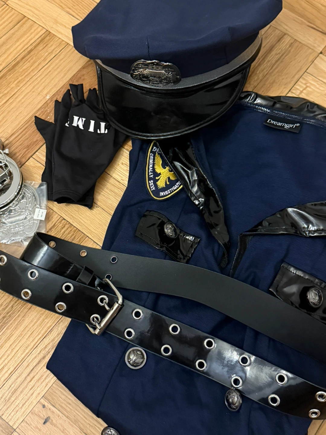 Women's Police Costume Set Halloween Costume