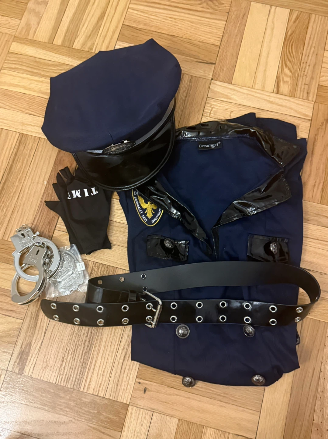 Women's Police Costume Set Halloween Costume - photo 2