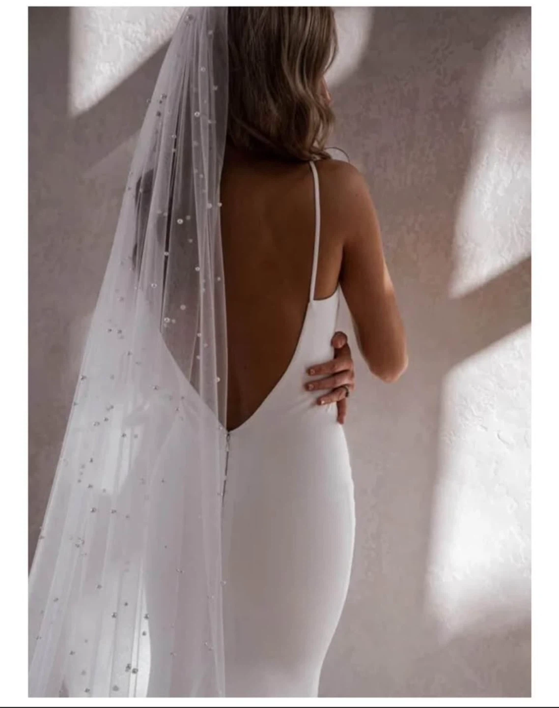 Bridal Veil with Pearls