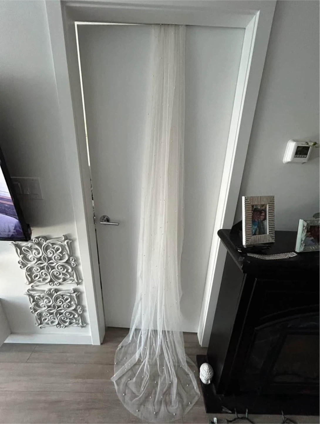 Bridal Veil with Pearls - photo 5