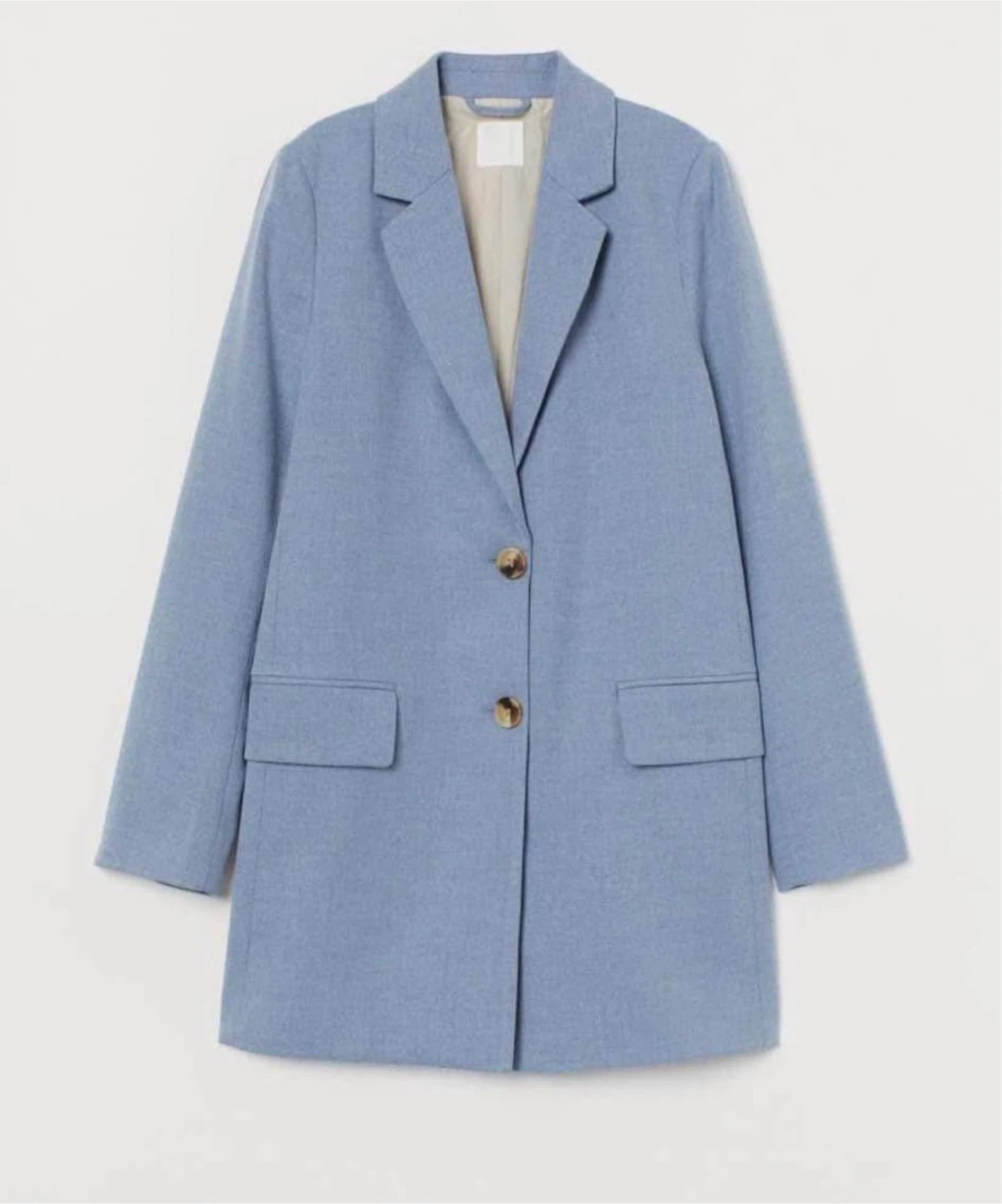 H&M baby blue jacket