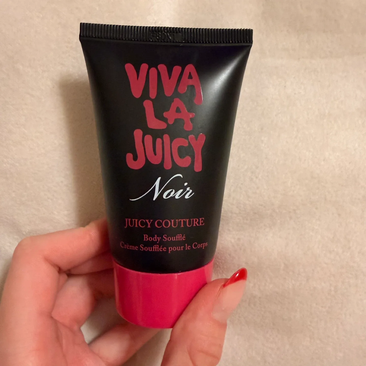 NEW! RARE Viva La Juicy Noir Juicy Couture Body Soufflé Lotion image indicator(3)