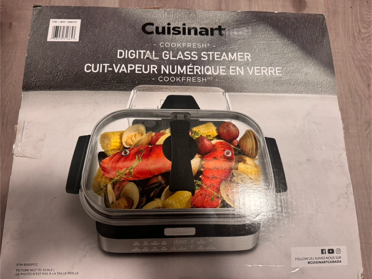 Cuisinart Cookfresh Digital Glass Steamer - photo 3