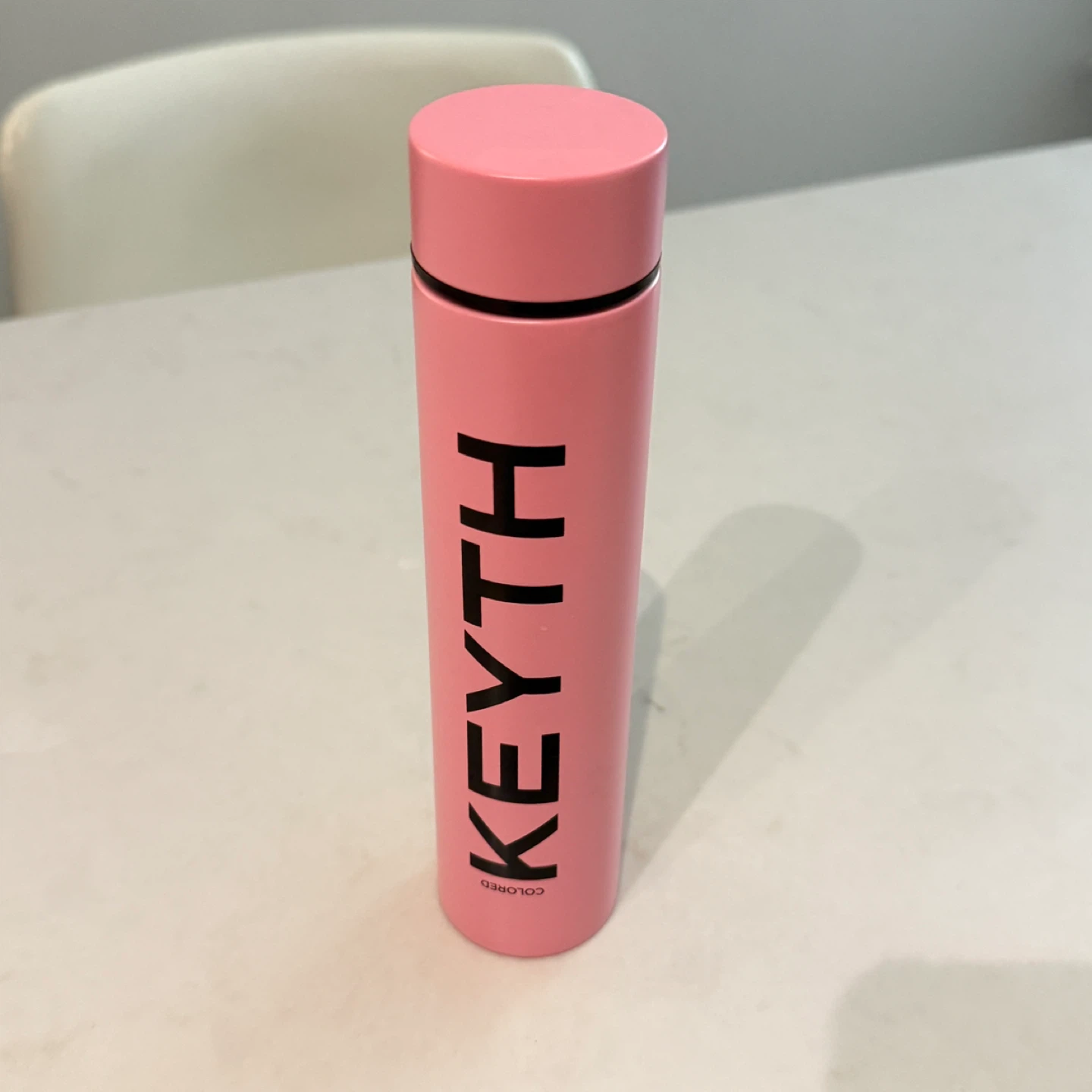 Brand new KEYTH Pink Water Bottle