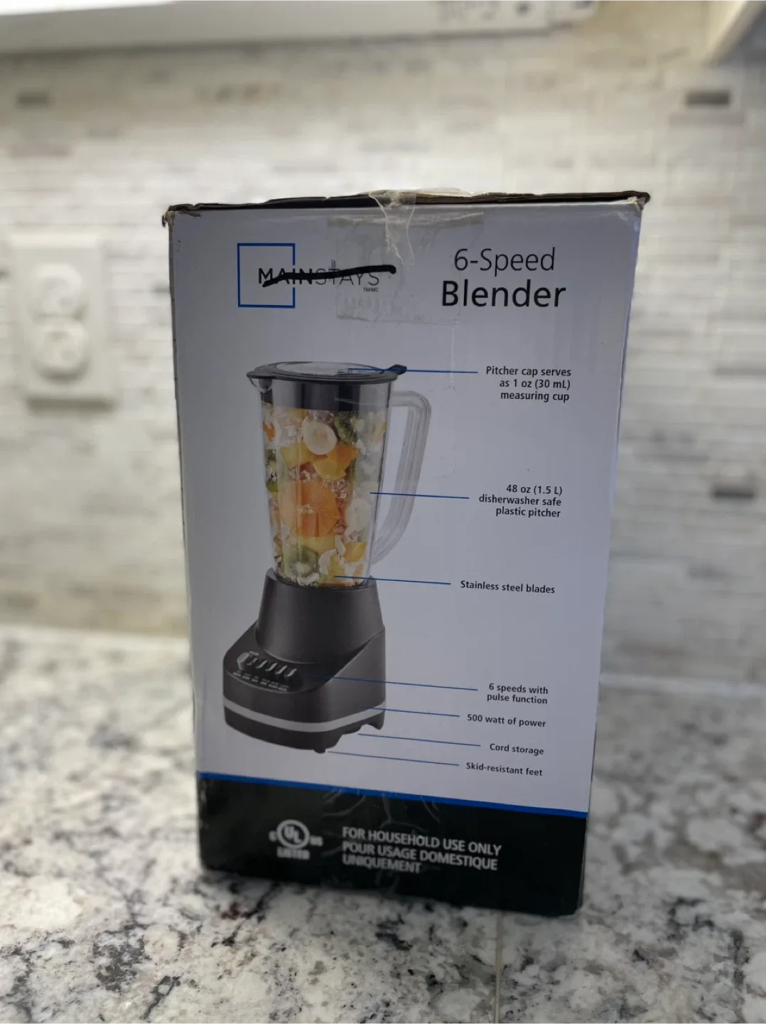 Mainstays 6-Speed Blender image indicator(2)