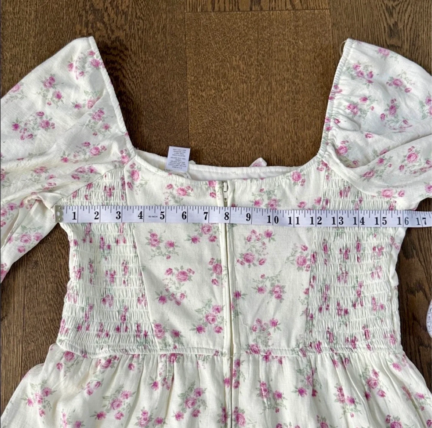 Altar'd State Ellie Floral Mini Dress or Tunic image indicator(7)