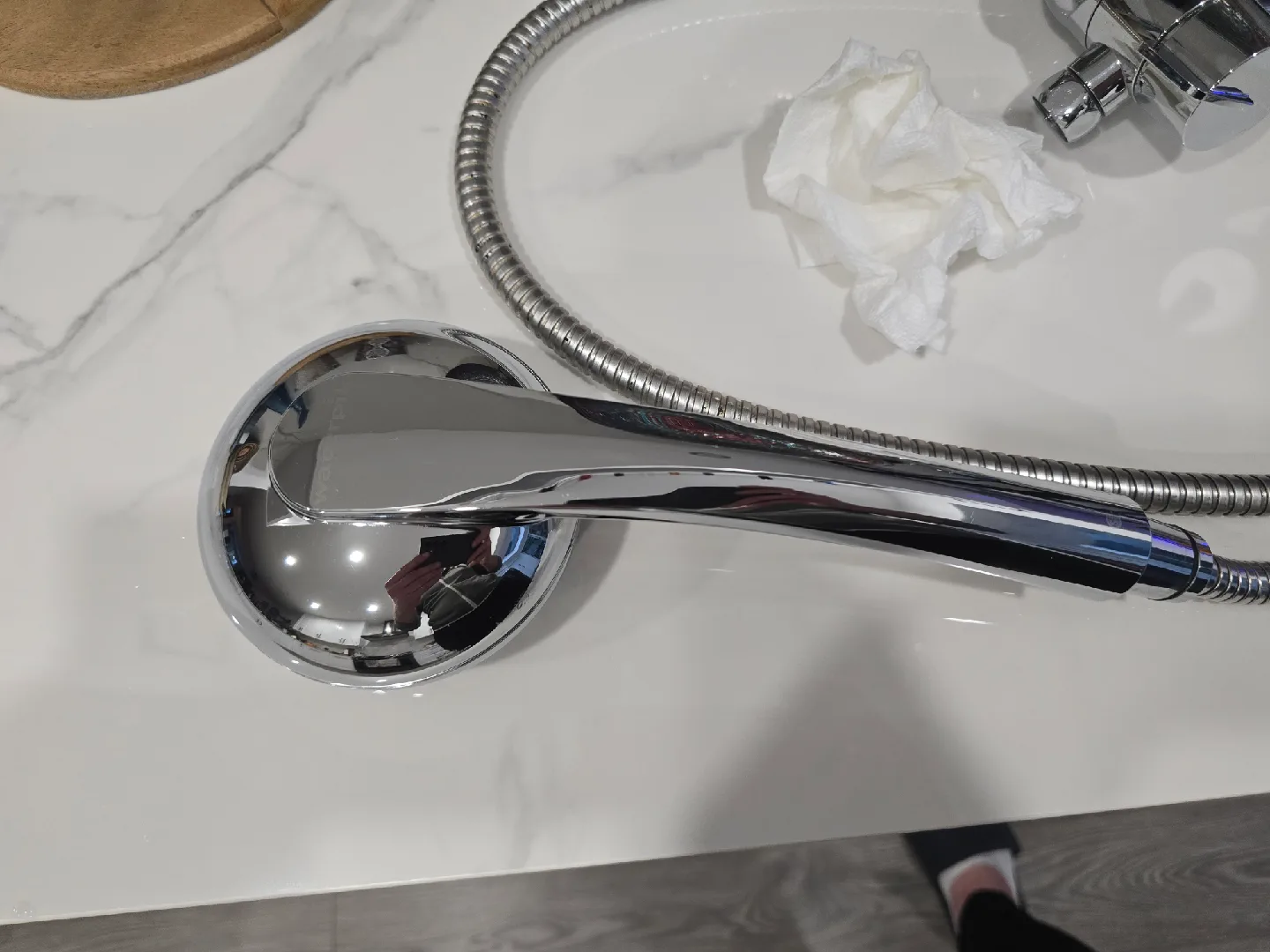 Waterpik Massaging Chrome Shower Head with Hose image indicator(2)