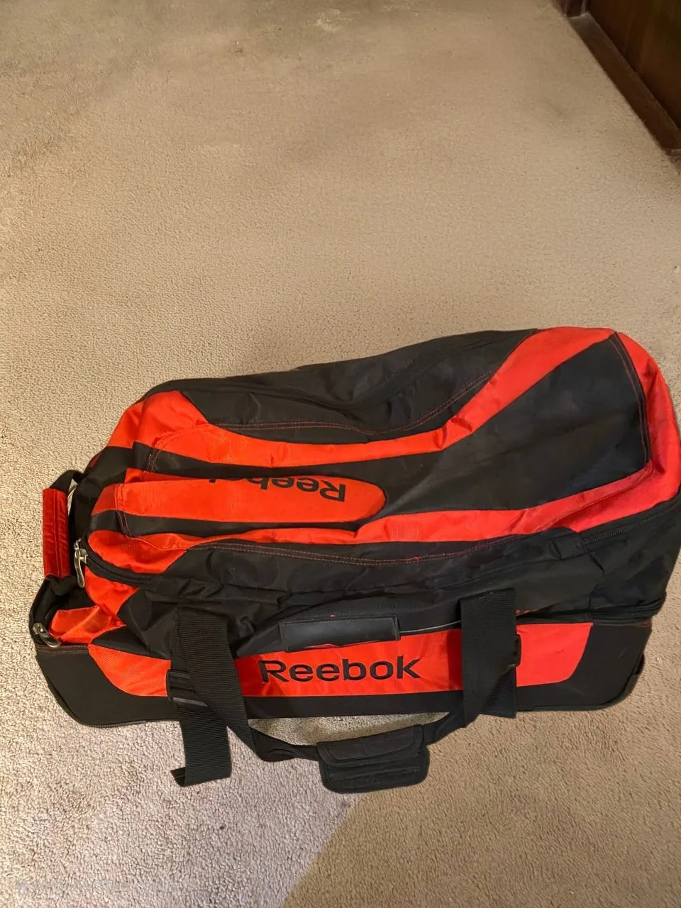 Reebok Rolling Backpack - Red & Black image indicator(7)