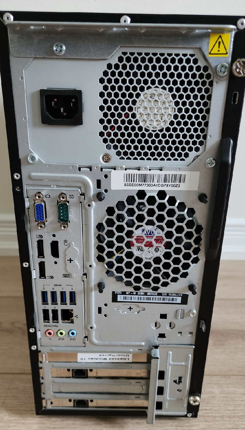 Lenovo ThinkStation P320 Workstation - photo 2