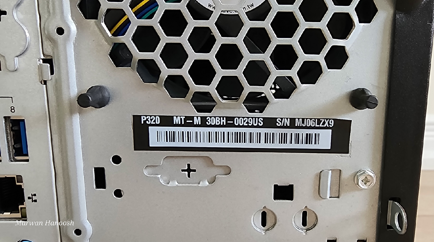 Lenovo ThinkStation P320 Workstation - photo 5