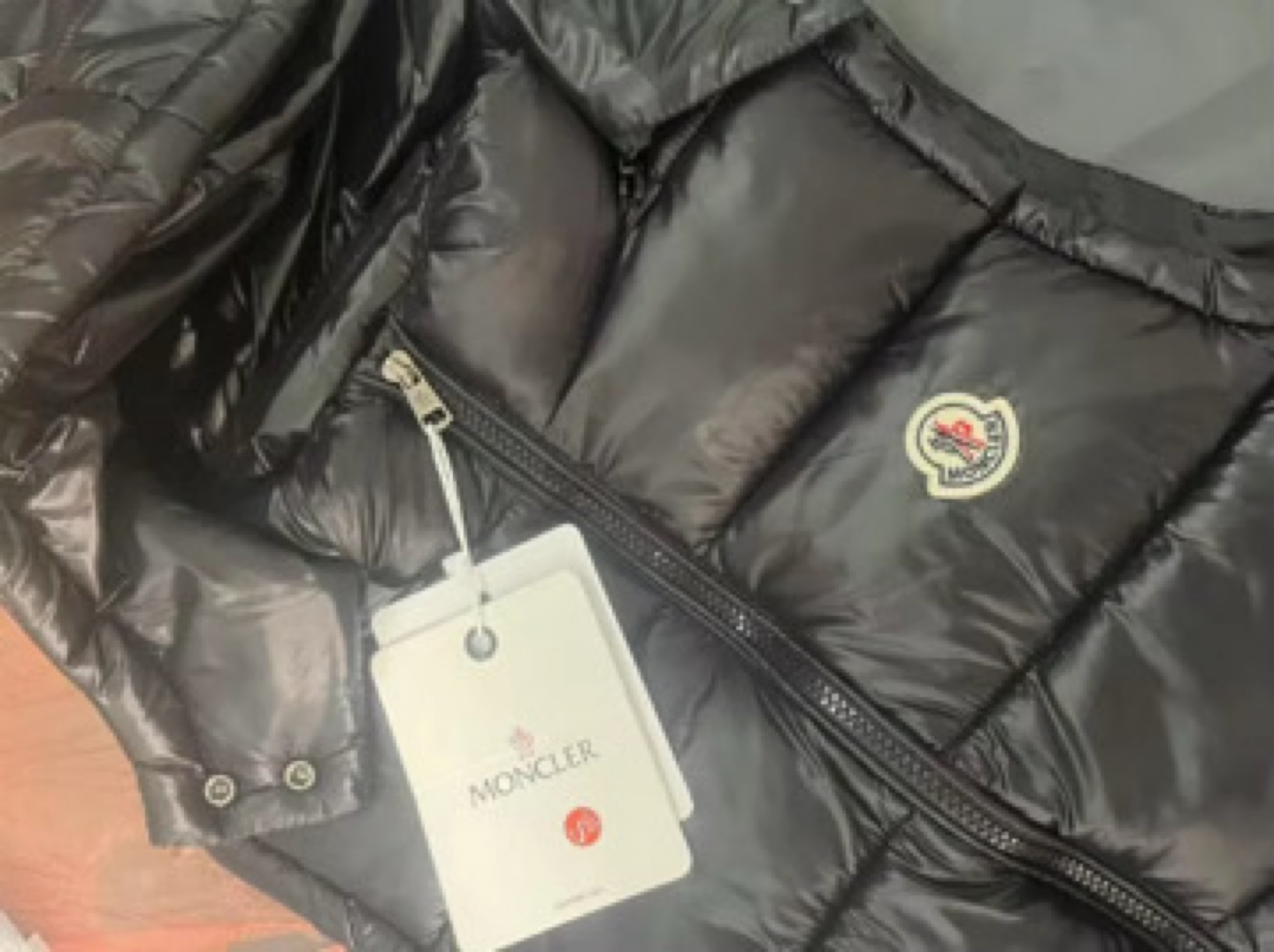 Moncler Black Puffer Jacket