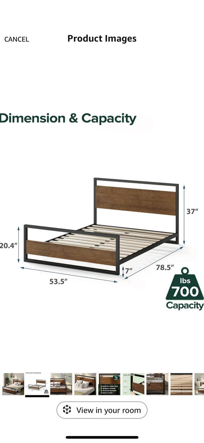 Bed Frame - full Size