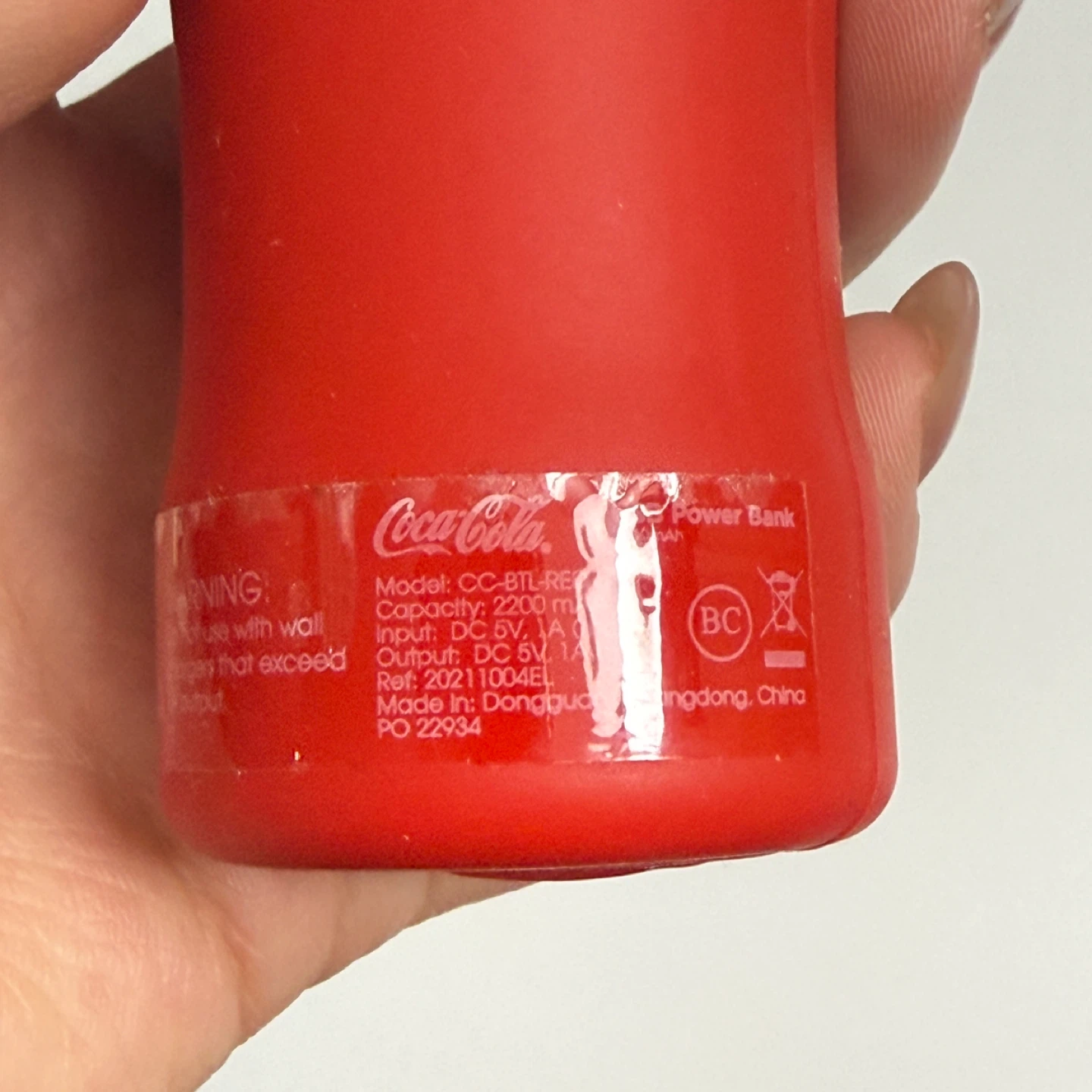 Coca-Cola Bottle Power Bank - photo 4