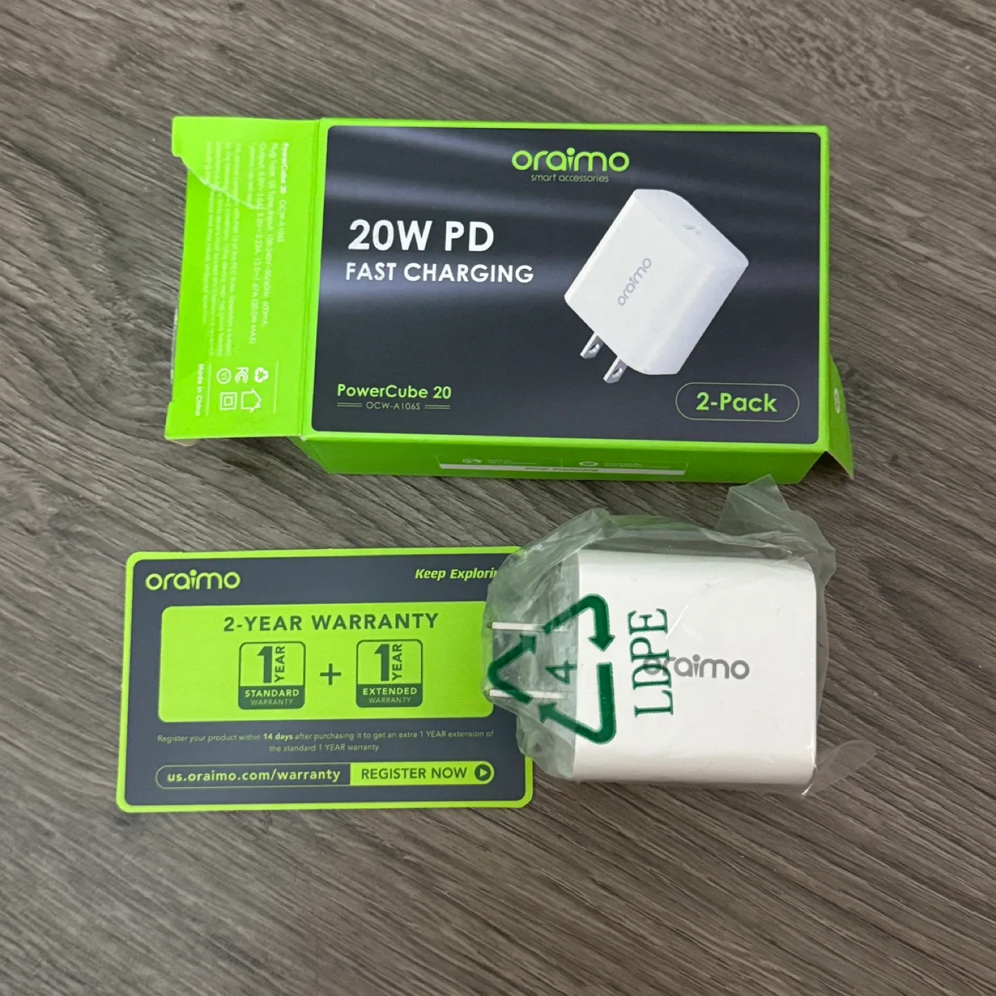 Oraimo 20W PD Fast Charger thumbnail