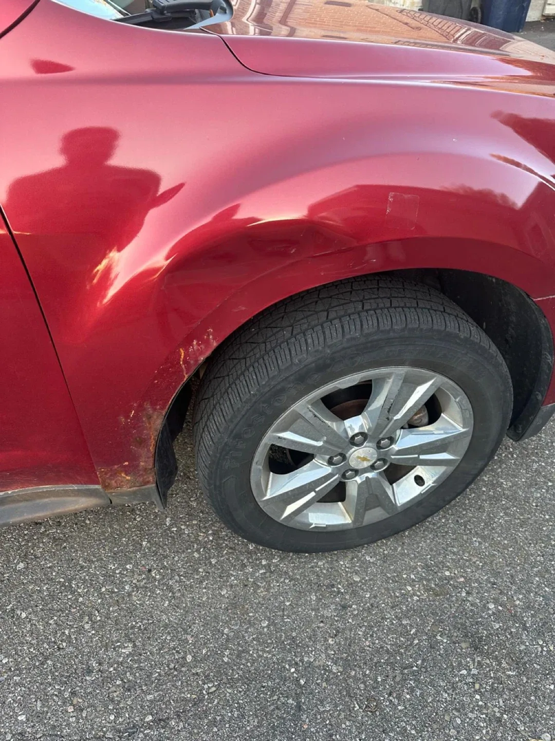 Red Chevrolet Equinox LTZ SUV image indicator(3)