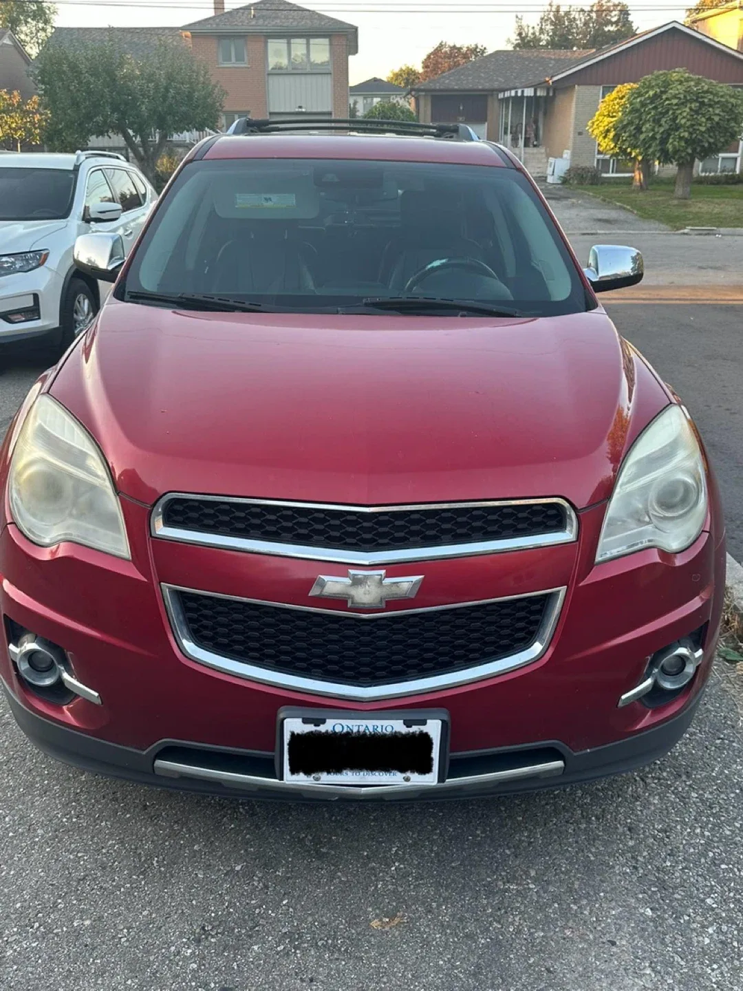 Red Chevrolet Equinox LTZ SUV image indicator(5)