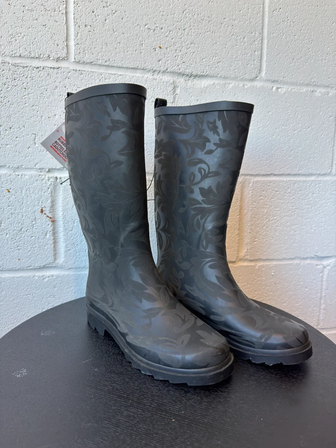 Outbound Waterproof Flora Rubber Boots - US 8 🧡 thumbnail