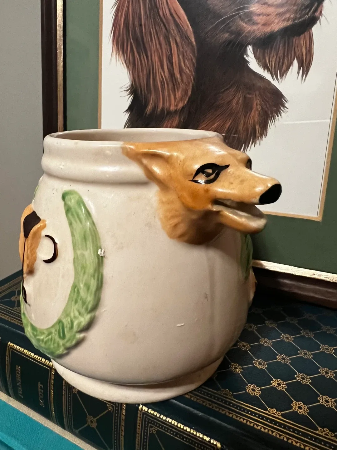 Fife St. Pottery Hand Painted Pitcher image indicator(2)