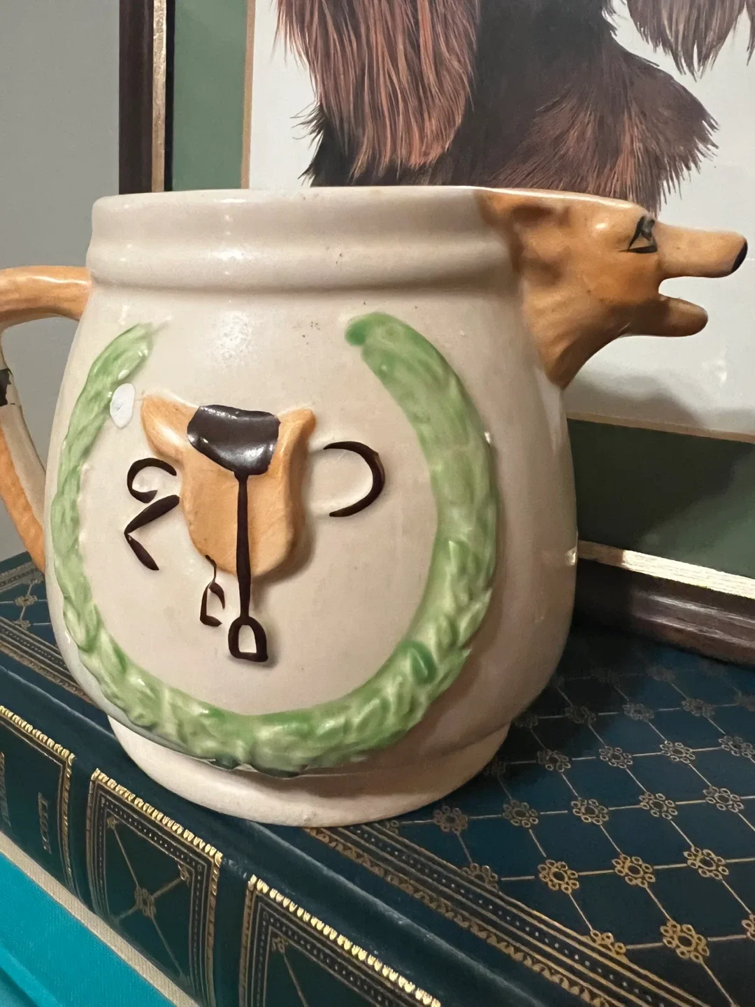 Fife St. Pottery Hand Painted Pitcher image indicator(3)
