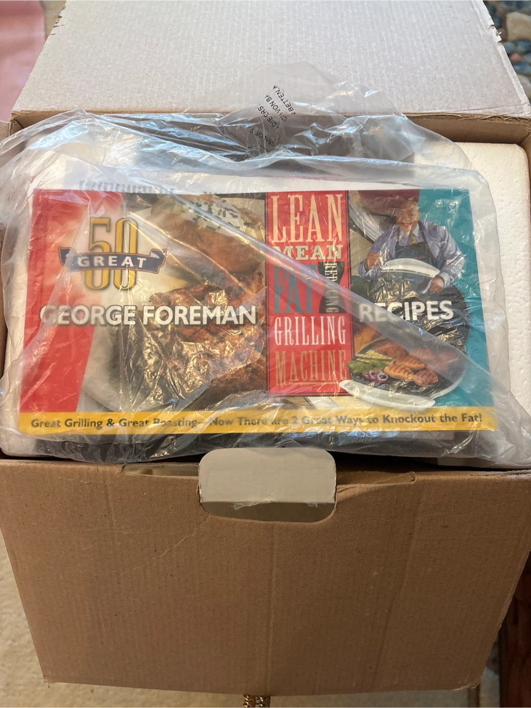 New  George Foreman Lean Mean Fat Reducing Grilling Machine - photo 4