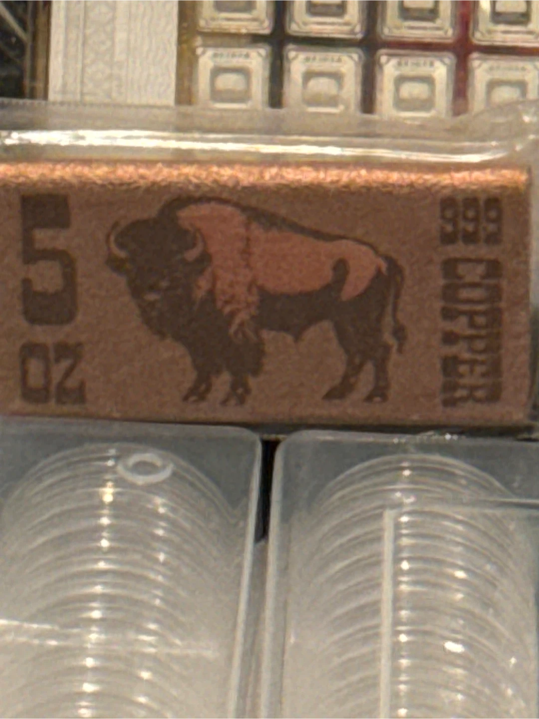 5 oz Copper 999 Buffalo