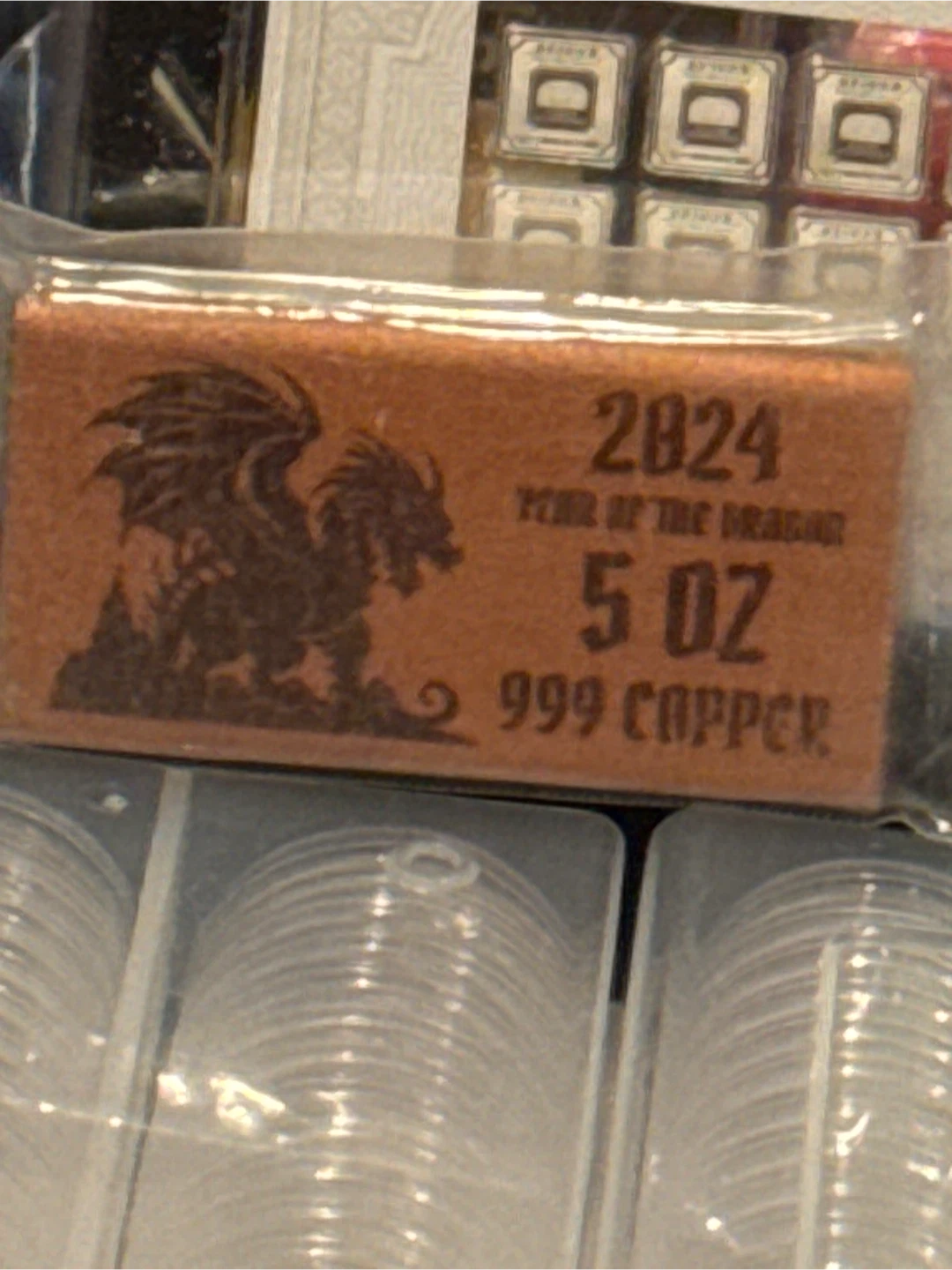 2024 Year of the Dragon 5 oz Copper