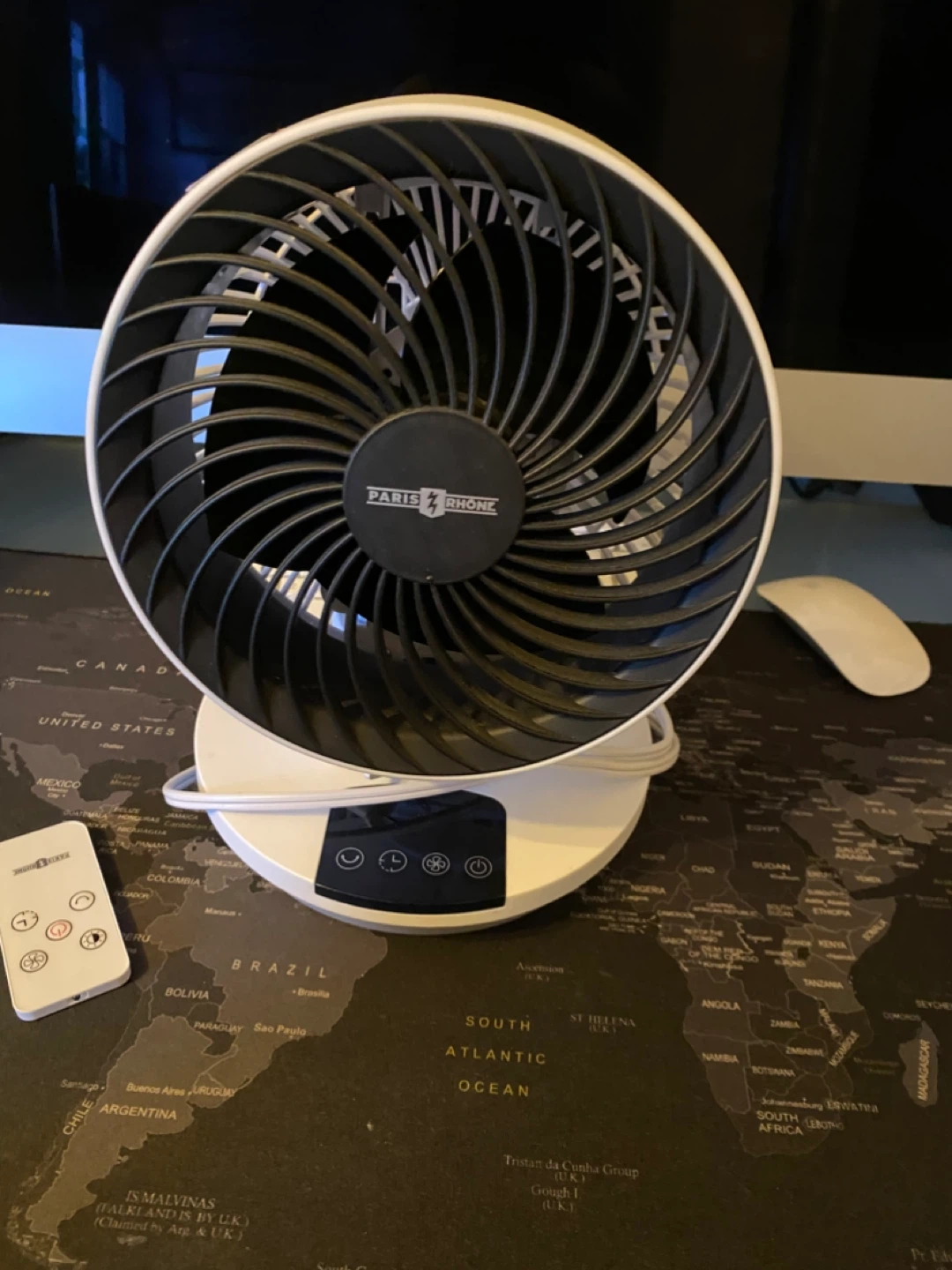 Paris Rhone Table Air Circulator Fan - White